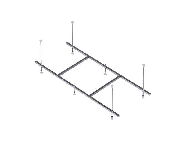 Сборный каркас к ванне Лугано 150/Либерти 150 (шпильки)