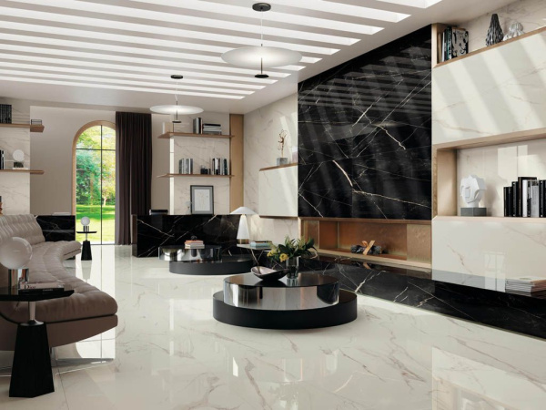 Вставка Empire Arabescato Bottone (610090002379) 7.2x7.2 от Atlas Concorde (Россия)