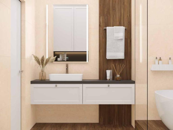 Керамогранит Mramor Delight бежевый Полированный 60x120 от Ceradim (Индия)