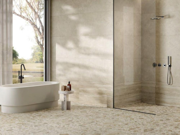 Керамогранит CityStone Травертин Линейный Матовый R10A 7Рек (K951847R0001VTEP) 60x120 от Vitra (Россия)