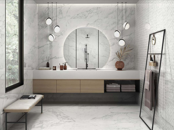 Настенная плитка Sabine Ci White Matt (N30022) 33.3x90 от STN Ceramica (Stylnul) (Испания)