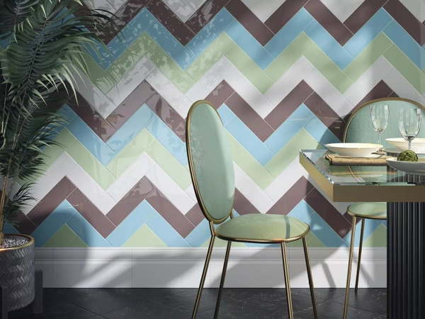 Плитка 2828 Баттерфляй белая 8.5x28.5 от Kerama Marazzi (Россия)