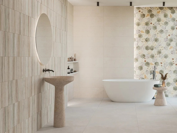 Настенная плитка BOTANICAL LINO Rect. 30x90 от Ibero Ceramicas (Испания)