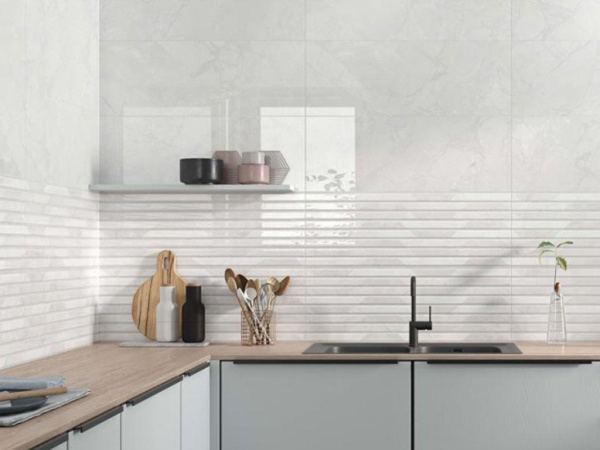 Настенная плитка Supreme Li90 Beige Br Rect (110-012-4) 33.3x90 от STN Ceramica (Stylnul) (Испания)