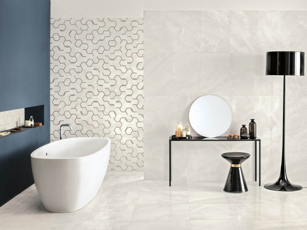 Мозаика ESAGONA TRI.LUSSO OR 30x28 от Vallelunga Ceramica (Италия)