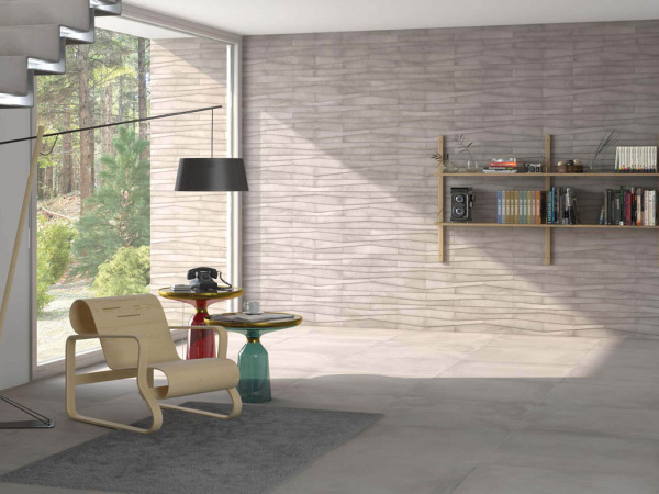 Настенная плитка Kent Grafito 20x50 от Vives Ceramica (Испания)