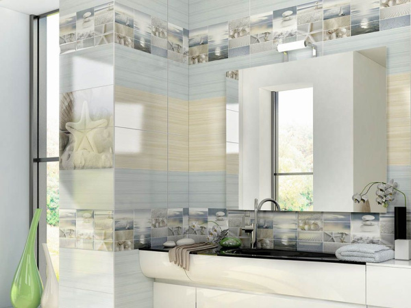 Бордюр Relax (BWU53RLX004) 6.7x50x7.5 от Alma Ceramica (Россия)