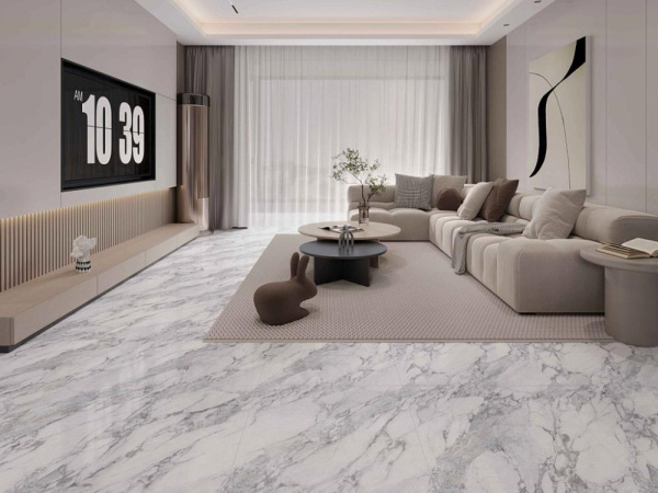 Керамогранит Arabescato Pro full body polished (gold) (BHW-0045) 60x120x0.8 от Basconi Home (Китай)