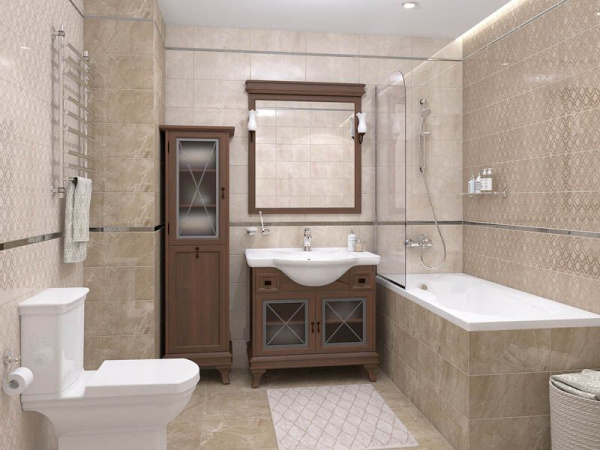 Декор Avelana Epoch 08-03-11-1337 бежевый 20x40 от Laparet