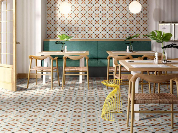 Керамогранит Patchwork B&W 03 20x20 от Sant Agostino (Италия)