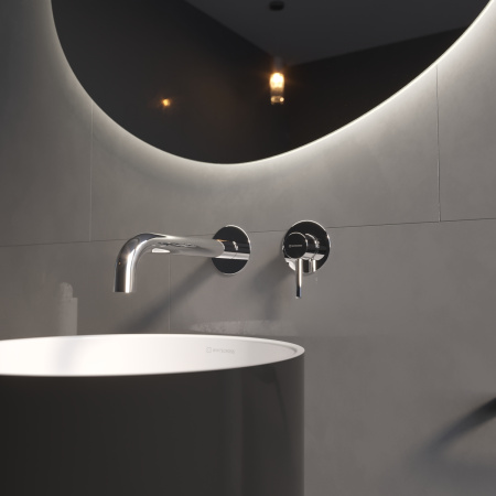 Смеситель для умывальника скрытого монтажа WHITECROSS Y Y1215CR (хром)