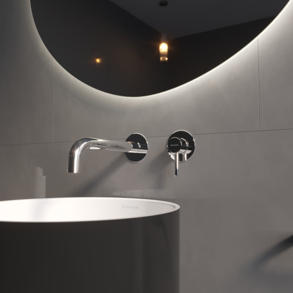 Смеситель для умывальника скрытого монтажа WHITECROSS Y Y1215CR (хром)