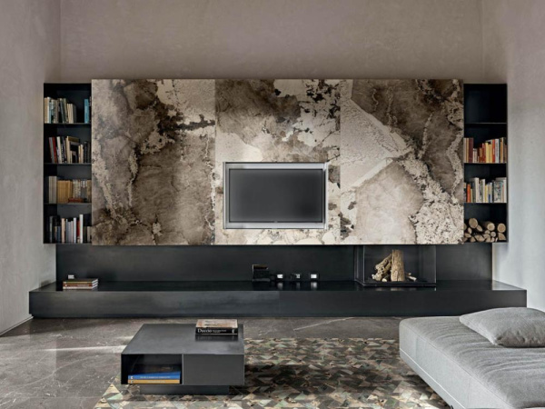 Керамогранит HERITAGE LUXE AQUA GLOSSY RET (774601) 80x180 от REX Ceramiche (Италия)