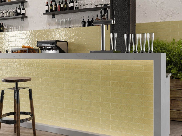 Настенная плитка MUSIC AZUL DECOR 7.5x30 от El Barco (Испания)