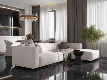 Керамогранит Zodiac Темно-серый Полированный 60x120 от Laparet