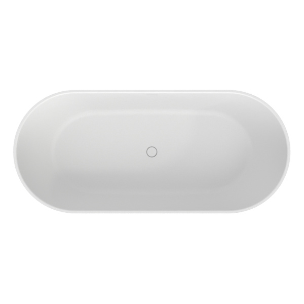 Ванна WHITECROSS Tawna 180x80 (белый мат) иск. камень