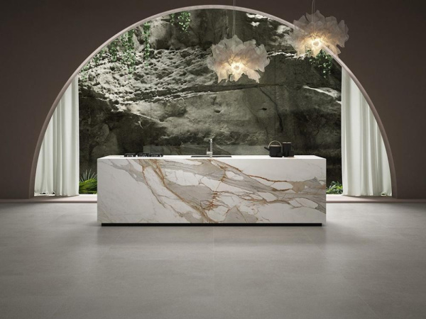 Керамогранит BOOKMATCH MACCIA VECCHIA GOLD B POLISHED 160x320x0.6 от Ascale (Испания)