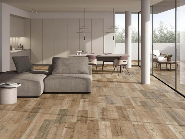 Керамогранит PINE WOOD ARGENT Rect. (матовый) 20x120 от Pamesa (Испания)