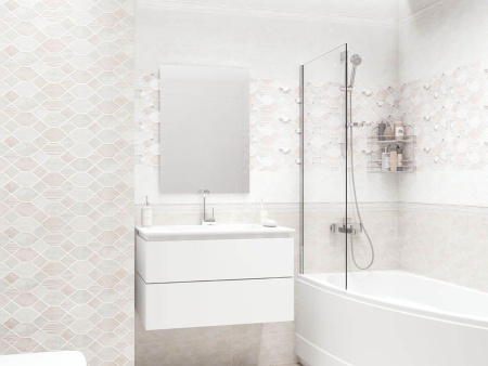 Бордюр Vialle (BWU60VIL414) 6x60x9 от Alma Ceramica (Россия)