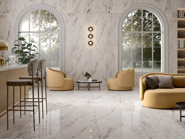 Плинтус MARMI SICILIANI Battiscopa Breccia Capraia Nat Ret (274501) 6.5x120 от AVA Ceramica (Италия)