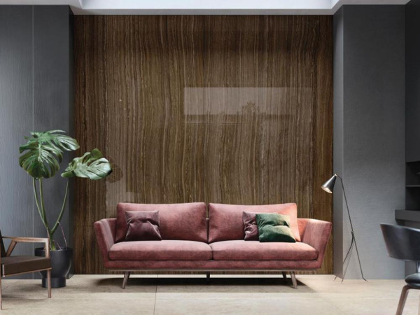 Керамогранит Xlight Premium Mocca Dark Polished (6 мм) (C229803141) 120x250 от XLight (Испания)