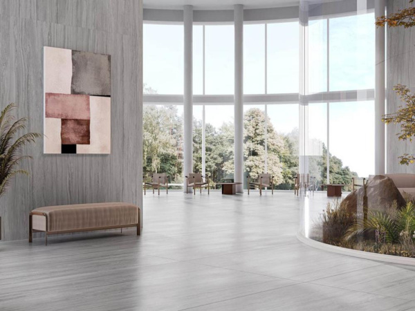 Керамогранит Surface Laboratory/Нестос серый светлый обрез.(SG074900R) 119.5x320x1.1 от Kerama Marazzi (Россия)