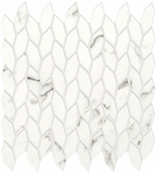 Мозаика Marvel Shine Statuario Supremo Mos. Twist Shiny (A4WM) 30.5x30.5 от Atlas Concorde (Италия)