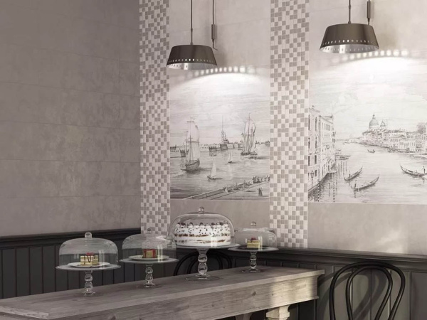 Бордюр Город на воде обрезной 12110R\8 25x8 от Kerama Marazzi (Россия)