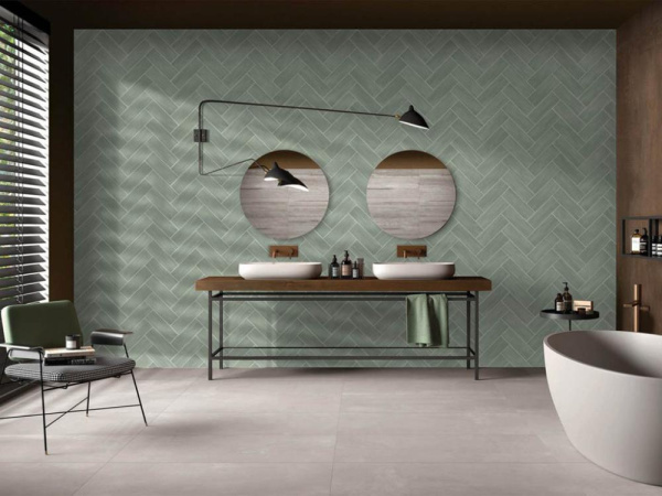 Керамогранит Camelot Olive MATT (ENCLR6043MT722) 7.5x22.5x0.8 от Ennface (Индия)