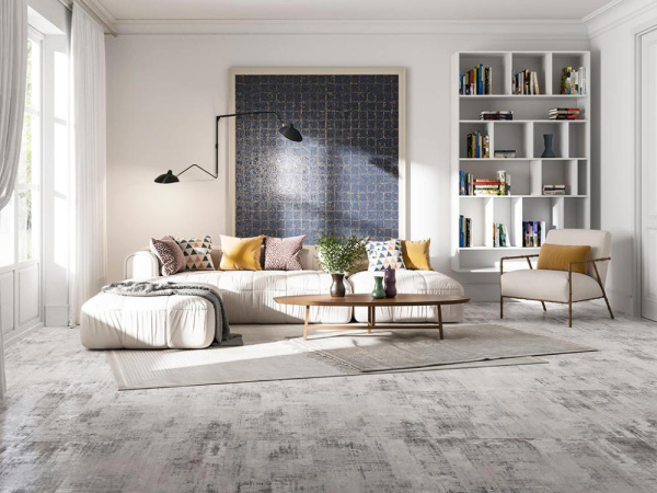 Керамогранит Milano Blue Frame Natural 49.75x99.55 от Aparici (Испания)