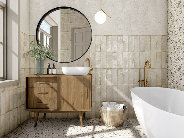 Настенная плитка ALBORAN AQUA 10x30 от Mainzu (Испания)