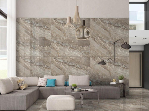 Керамогранит Gravel Stone Almond carving 60x120 от NT Ceramic (Индия)