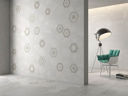 Керамогранит Starkhex Argent Compacglass 25.8x29 от Geotiles (Испания)