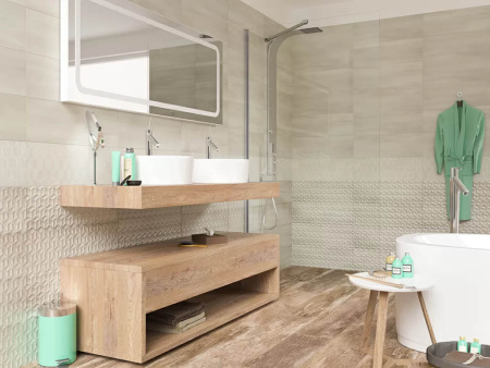 Плитка настенная Segura Beige 20x60 от Paradyz (Польша)