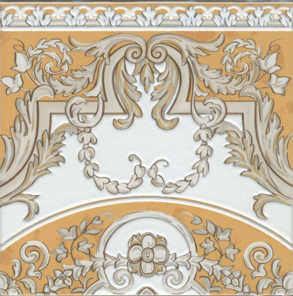 Декор Алмаш продолжение угла жёлтый (HGD/B511/SG9174) 30x30x8 от Kerama Marazzi (Россия)