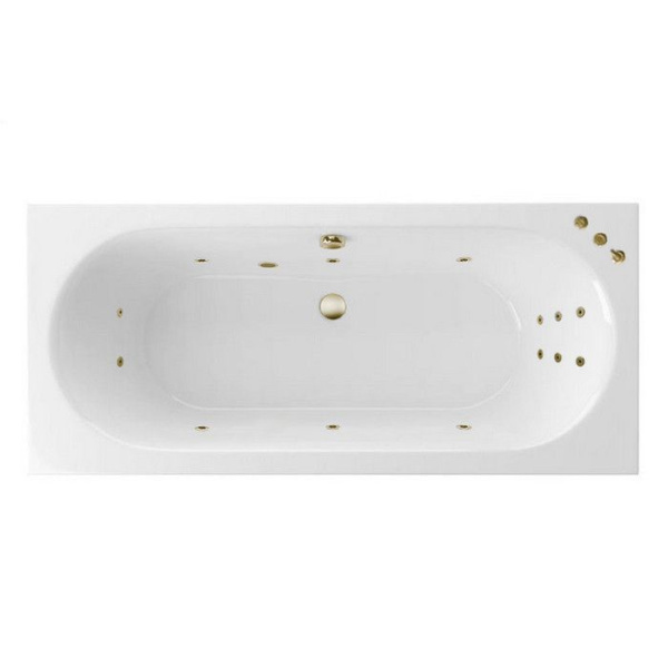 Ванна EXCELLENT Oceana Slim 160x75 "SMART" (бронза)