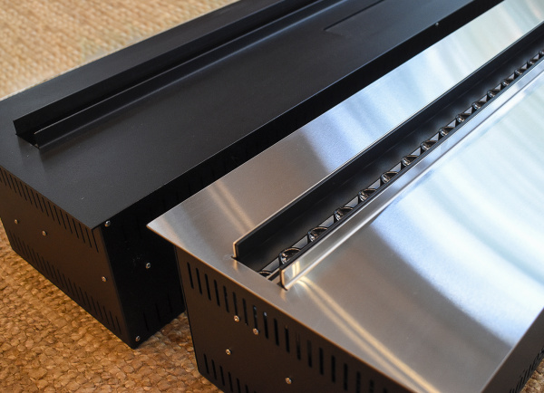 Электрический очаг Schones Feuer 3D FireLine 600 со стальной крышкой