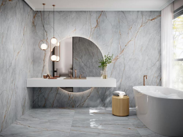 Керамогранит BLUE ROMA CIELO (5.6mm) 120x278 от Grespania (Испания)