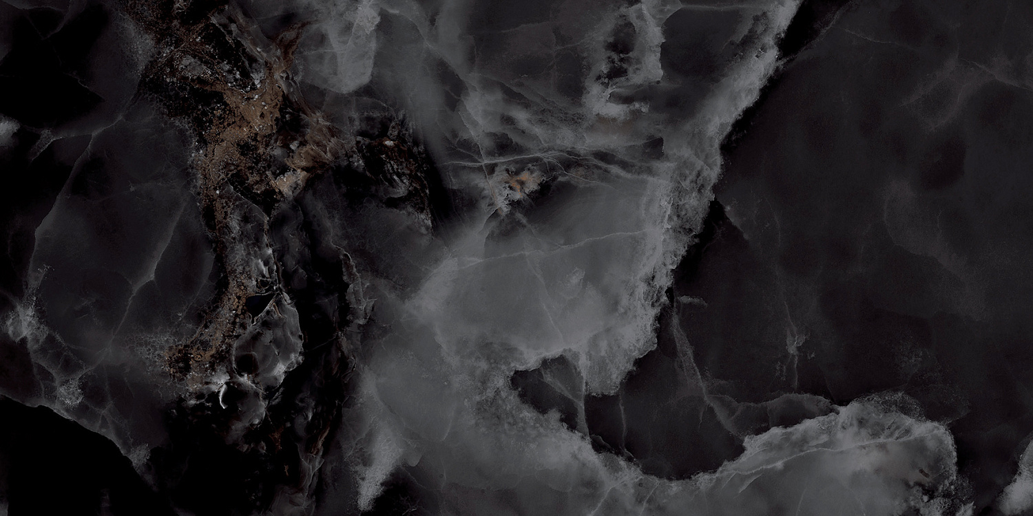 Andora Black Керамогранит чёрный 60х120 полированный