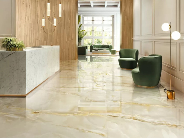 Керамогранит Onice Amber Glossy 60x120 от Best Ceramic (Индия)