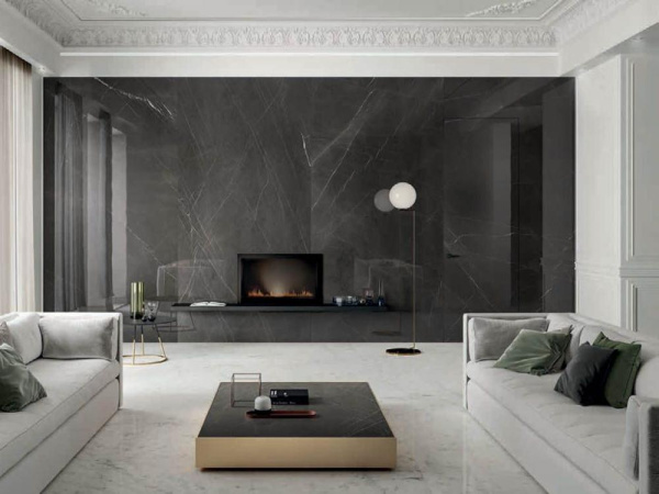 Керамогранит LUX EXPERIENCE CALACATTA MONT BLANC LIST.MIX SQ. (MW05EAM) 20x120 от Italgraniti (Италия)