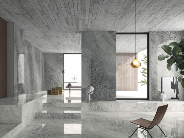 Керамогранит Ultra Crystal CRYSTAL DARK Luc Shiny 150x300 от Ariostea (Италия)