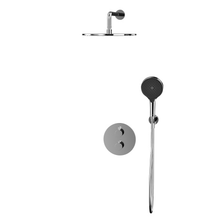 Термостатическая душевая система скрытого монтажа WHITECROSS Y YSET08TOPCR (хром)