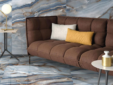 Керамогранит LAPIS Azzurro High Glossy от Infiniti (Индия)