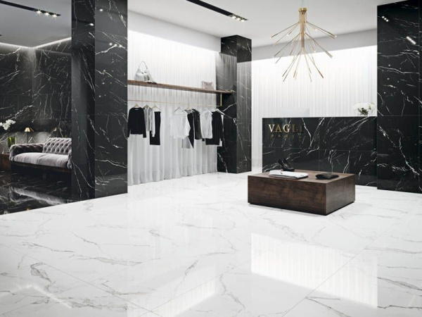 Напольная плитка Marmorea Estatuario 59x59 от Grespania (Испания)