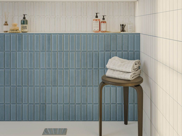 Настенная плитка Freehand Free Bevel Ocean 5.2x16 от WOW (Испания)