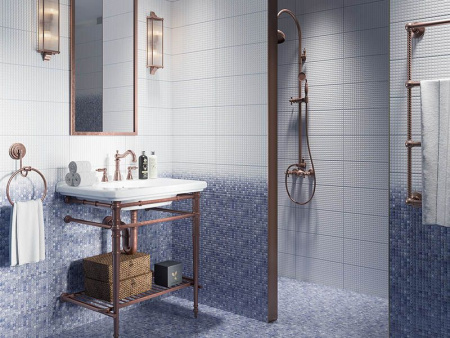 Керамогранит глаз.Hammam голубой (16105) 42x42 от Cersanit (Россия)