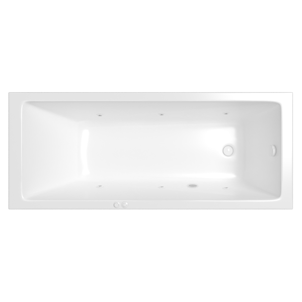 Ванна WHITECROSS Wave Slim 160x70 "SOFT" (белый)