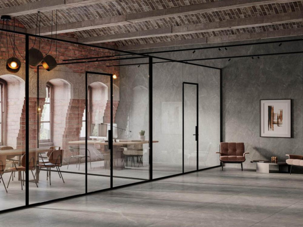 Керамогранит Surface Laboratory/Мэджико серый обрезной (SG075100R) 119.5x320x1.1 от Kerama Marazzi (Россия)