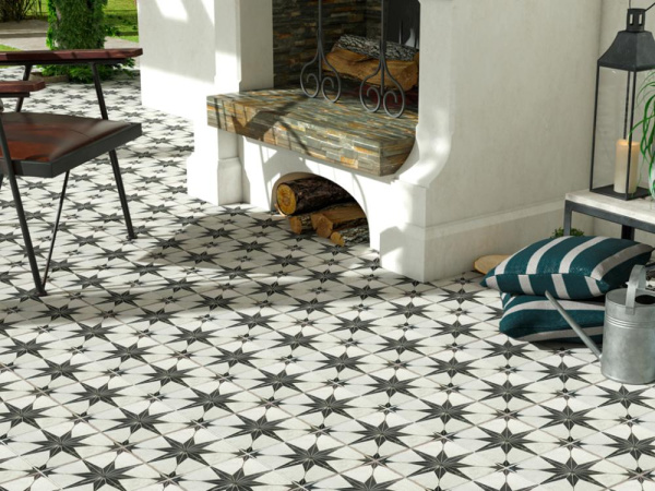 Керамогранит SCINTILLA Paprika Orange Pre-cut 45x45 от Etili Seramik (Турция)